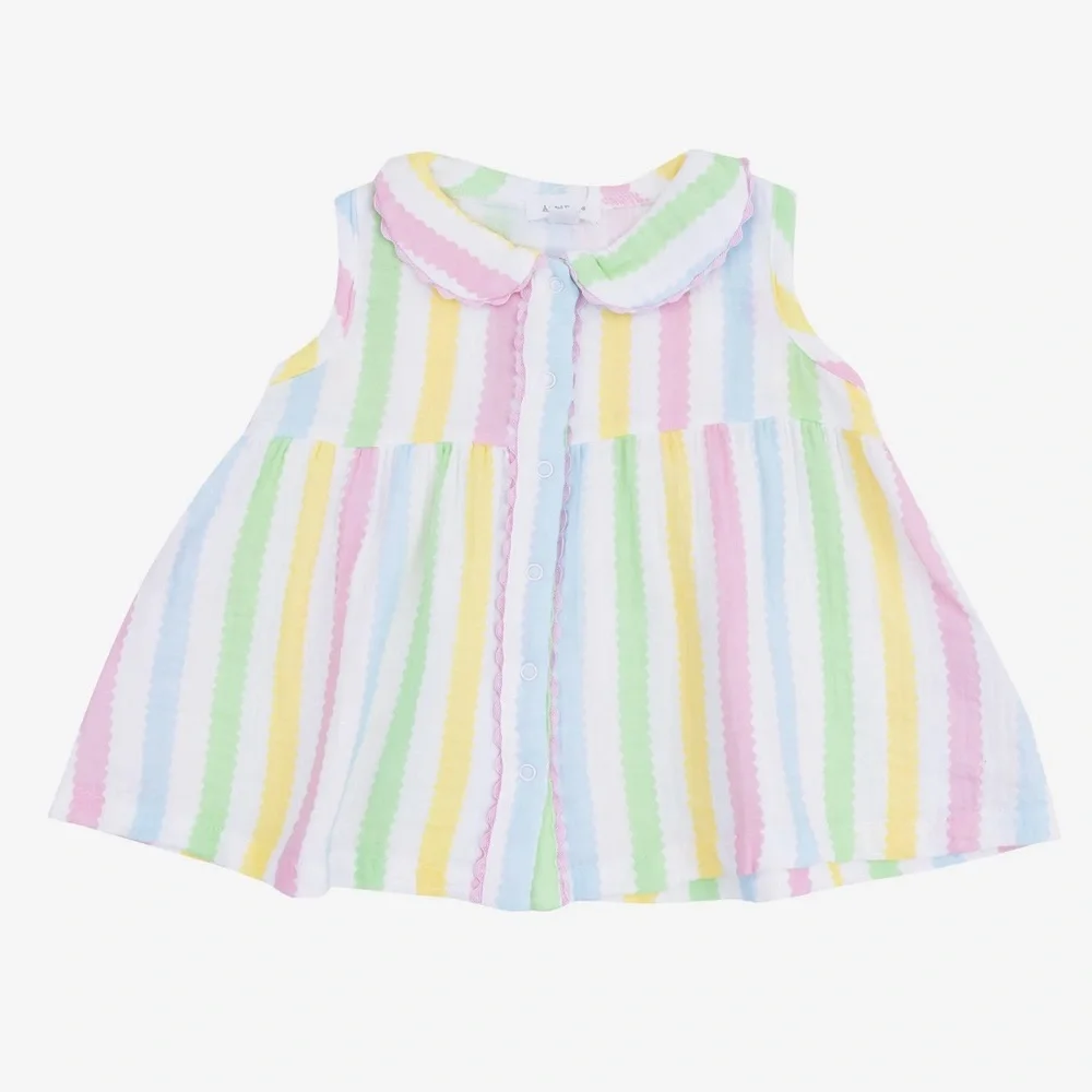 Classic and Charming: The Jill Peter Pan Button Front Dress